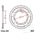 Πίνακας πίσω JTR823.41 (βήμα 520) - Suzuki DL 250 A A V-Strom / GS 500 - E - EU - EUZ - EZ - F - FH - FM - FU - H