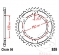 Πίνακας πίσω JTR859.38 (βήμα 530) - Yamaha YZF 600 RH Thunder Cat / 600 RN Thunder Cat / 750 R / 750 SP - JM