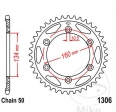 Πίσω γρανάζι JTR1306.43 (βήμα 530) - Honda CBR 1000 SA Fireblade SP ABS / VTR 1000 SP1 - SP2 / CBR 900 RR Firebla