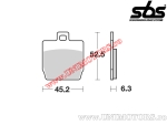 Πίσω τακάκια φρένου - SBS 145HF (κεραμικά) - (SBS)