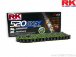 Πράσινη αλυσίδα RK XW-RING GN520GXW / 112 - Kawasaki Z 750 / ZX-10R Ninja / ZX-6R / Honda CBR 600 RR / KTM Super D