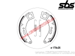 Προσκέφαλο φρένου εμπρός - 170x26mm SBS 2184 - (SBS)