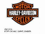 ΣΕΤ, PT CVR MISC CMPNT, ΚΑΛΥΜΜΑ, TR - 25800132 - Harley-Davidson