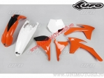 Σετ πλαστικών (πορτοκαλί / λευκό) - KTM SX 125 / SX 250 / SX 150 ('11) - UFO