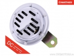 Χρωμιωμένο κλάξον 12V (συνεχές ρεύμα) D: 100mm - JM