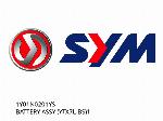 БАТЕРИЯ АСЕМБЛИ (YTX7L-BS)1 - 1Y01N0201YS - SYM