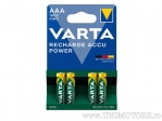 Батерия AAA презареждаща ACCU Power 1.2V 1000mAh блистер комплект 4бр - Varta