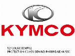 ЗАЩИТНО ПОКРИТИЕ ЗАД РХ МОСТ AK 550 - 52120LGC6E00T02 - Kymco