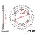 Заден пиньон JTR896.45 (стъпка 520) - JM