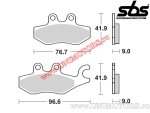 Задни накладки за спирачката - SBS 187CT (карбонова технология) - (SBS)