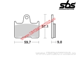 Задни накладки за спирачки - SBS 765HF (керамични) - (SBS)