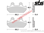 Задни спирачни накладки - SBS 182CT (карбонова технология) - (SBS)