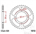 Зъбчатка задна JTR1910.32 (стъпка 520) - Adly/Herchee ATV 150 S Sport - U Utility / Crossover 150 - Boost / C