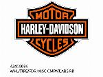 КОЛ/ГУМА/ЗАДНИ КОМПОНЕНТИ ЗА КОЛЕЛО, ABS, ЗАДНА ЧАСТ - 42400036 - Harley-Davidson