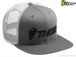 Каскет за мотоциклети Trucker Snapback (сиво / бяло) - Тор