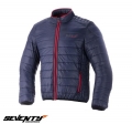 Куртка за мъже Urban Seventy модел SD-A5 цвят: син/червен - тип Softshell - ниско тегл