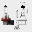 Мотопро - Халогенна крушка 12V - 35W H8