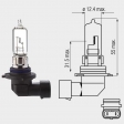 Мотопро - Халогенна крушка 12V - 60W(65W) HB3 (9005)