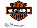 ПАНЕЛ, ДЕКОРАЦИЯ, КАПАК, СТРАНА, СЪСТАВ, ДЯСНА, - 61300331ESN - Harley-Davidson