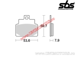 Предна спирачна накладка - SBS 153CT (карбонова технология) - (SBS)