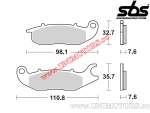 Предни накладки за спирачки - SBS 797HF (керамични) - (SBS)