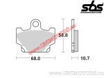 Предни спирачни накладки - SBS 550HF (керамични) - (SBS)