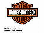 РИЗА-ТЪКАНА,ОРАНЖЕВА - 96148-23VM/222L - Harley-Davidson