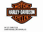 РИЗА-ТЪКАНА, КАФЯВО КАРЕ - 96125-23VM/222L - Harley-Davidson