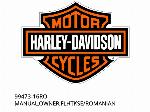 РЪКОВОДСТВО,СОБСТВЕНИК,FLHTKSE/РУМЪНСКИ - 99473-16RO - Harley-Davidson