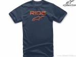 Тениска за деца Ride 2.0 Tee (морско син/оранжево) - Alpinestars