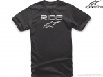 Тениска за деца Ride 2.0 Tee (черно/бяло) - Alpinestars