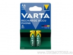 AA Rechargeable Battery ACCU Phone 1.2V 1600mAh Blister Set 2 Pieces - Varta