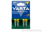 AAA Rechargeable Battery ACCU Power 1.2V 800mAh Blister Set of 4 - Varta