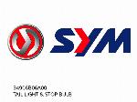 ACHTERLICHT EN STOP LAMP - 34906B06A00 - SYM