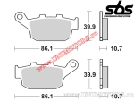 Achterremblokken - SBS 614LS (metalen / gesinterd) - (SBS)