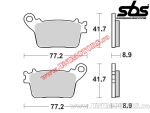 Achterremblokken - SBS 834LS (metalen / gesinterd) - (SBS)