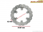 Achterremschijf Whoop (buitendiameter 267mm / dikte 4,5mm) - Yamaha T Max 500 ie 4T LC ('04-'07) - Malossi