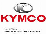 Acoperire de protecție pentru picioare BU XCITING 400I M - 51411KKE5E00 - Kymco