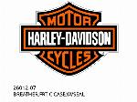 ADEMHALING, VOORSTE KAST, MET AFDICHTING - 26012-07 - Harley-Davidson