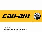 ADESIVO SEADOO, BR LARANJA-P - 0216741 - Can-AM