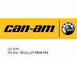 ADESIVO SEADOO,225-TRASEIRO-BRANCO - 0216610 - Can-AM