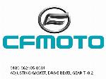 ADJUSTING GASKET, DRIVE BEVEL GEAR T=0.2 - 0180-062105-0001 - CFMOTO