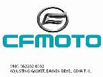 ADJUSTING GASKET, DRIVEN BEVEL GEAR T=0. - 0180-062202-0002 - CFMOTO