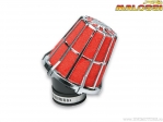 Air filter E5 (carburetor diameter 38mm / chrome) - Gilera Runner FX 125 2T LC / Runner FXR - SP 180 2T LC - Malossi