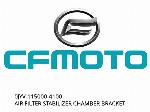 AIR FILTER STABILIZER CHAMBER BRACKET - 0JYV-115000-4100 - CFMOTO