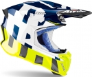 Airoh Twist 2.0 Glänzend Blauer Helm: Größe - XL