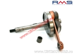 Albero motore standard RMS - Piaggio Ciao / SI / Bravo / Grillo (ciclomotore) - bullone pistone 10mm - 50cc 2T