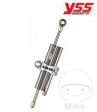 Ammortizzatore di sterzo 78 mm morsetto in platino A YSS - Honda CB 500 / CB 650 / Kawasaki Ninja 300 / ZZR 1400 / Yamaha YZF-R7