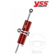 Ammortizzatore di sterzo 78 mm morsetto rosso A YSS - Honda CB 500 / CB 650 / Kawasaki Ninja 300 / ZZR 1400 / Yamaha YZF-R7 750 