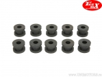 Ammortizzatore in gomma (set di 10 pezzi) - Honda CR 250 R / CR 500 R / CRF 250 R / CRF 250 X / CRF 450 R / NSA 700 A - TourMax